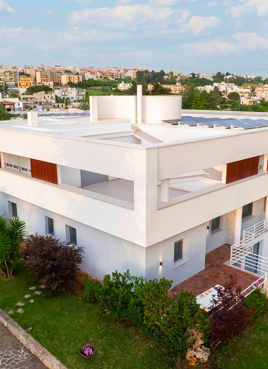 Progetto edificio ristrutturazione - Lovece