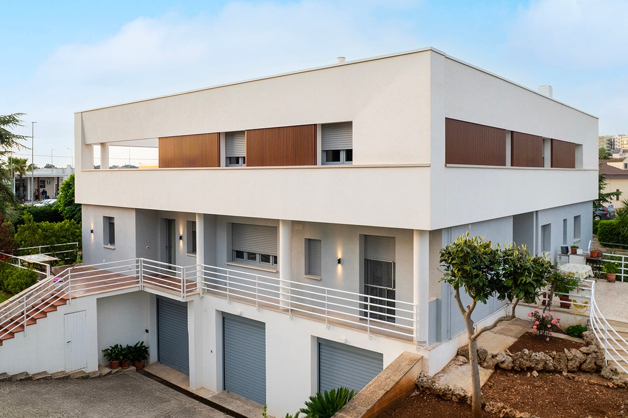 Progetto esterno facciata - Lovece