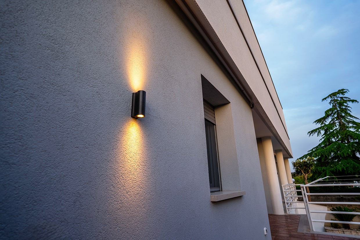 Progetto esterno facciata - Lovece