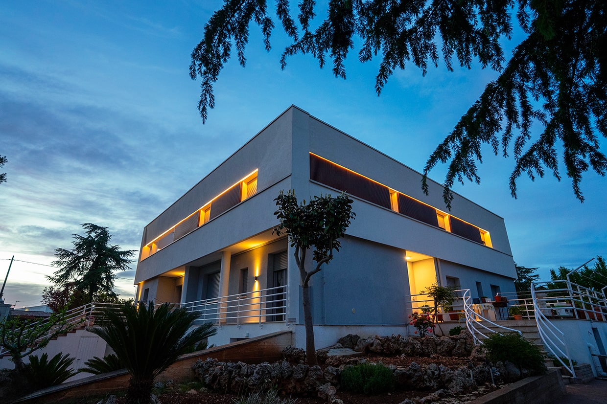 Progetto esterno facciata - Lovece