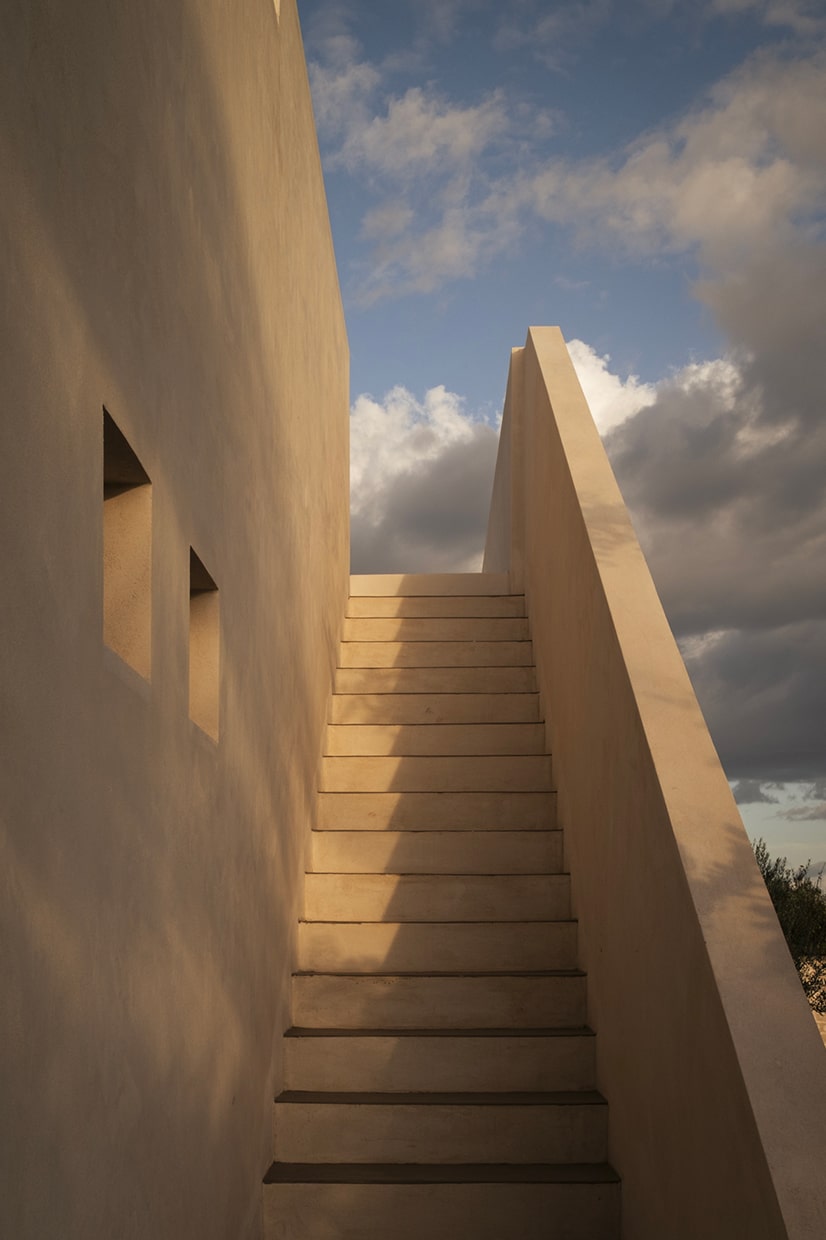 Progetto Casa Caroseno scale vista - Lovece