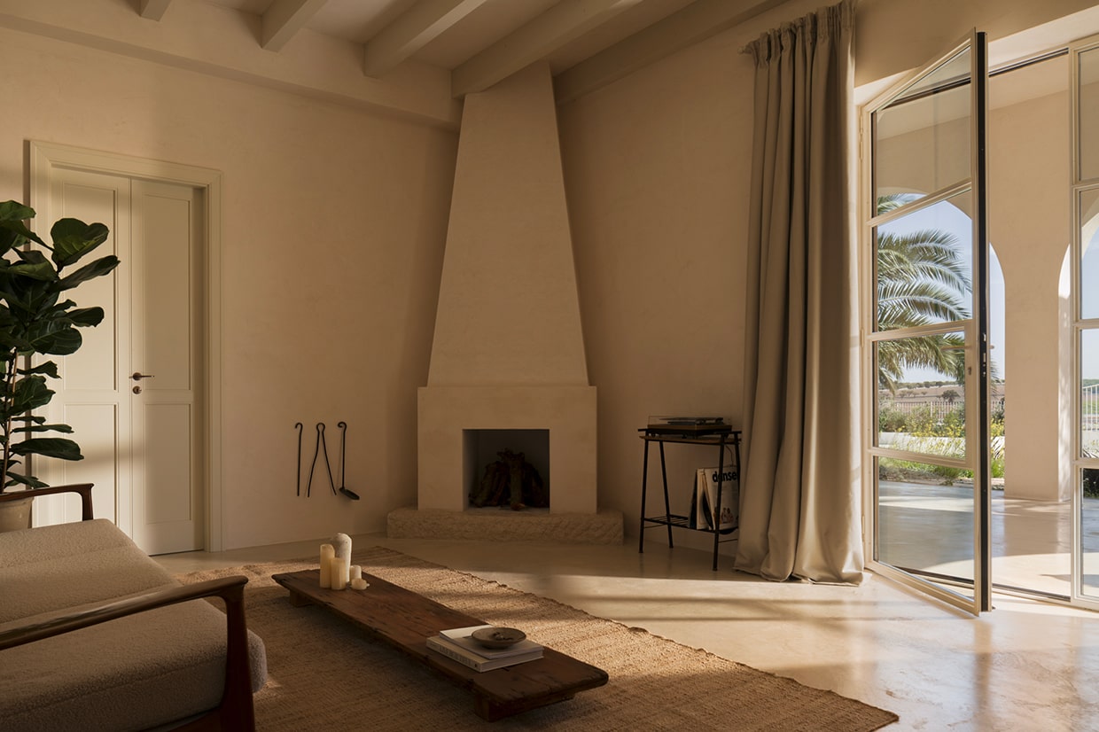 Progetto Casa Caroseno interni salotto - Lovece