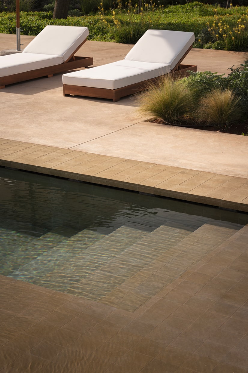 Progetto Casa Caroseno vista piscina - Lovece